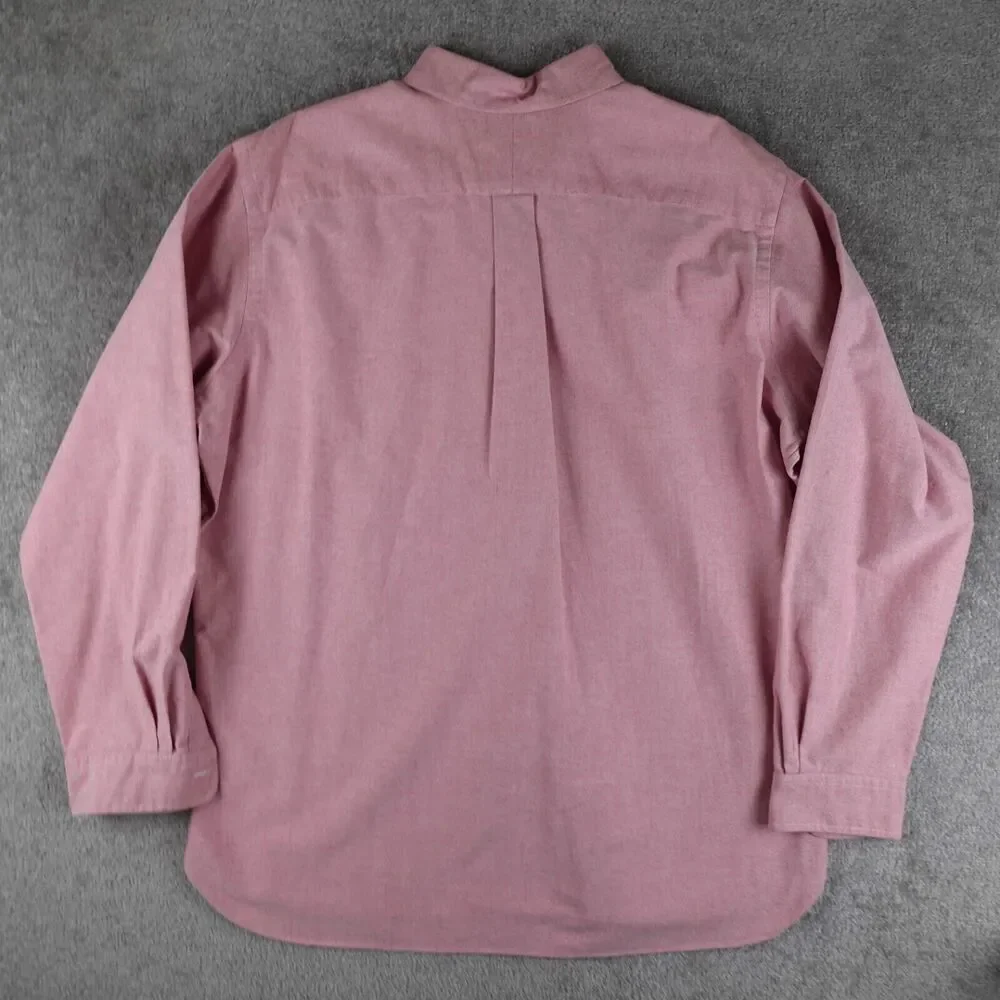 Polo Ralph Lauren Shirt Mens XL Salmon Pink Classic Fit Button Down Flesh Pony - Picture 5 of 8